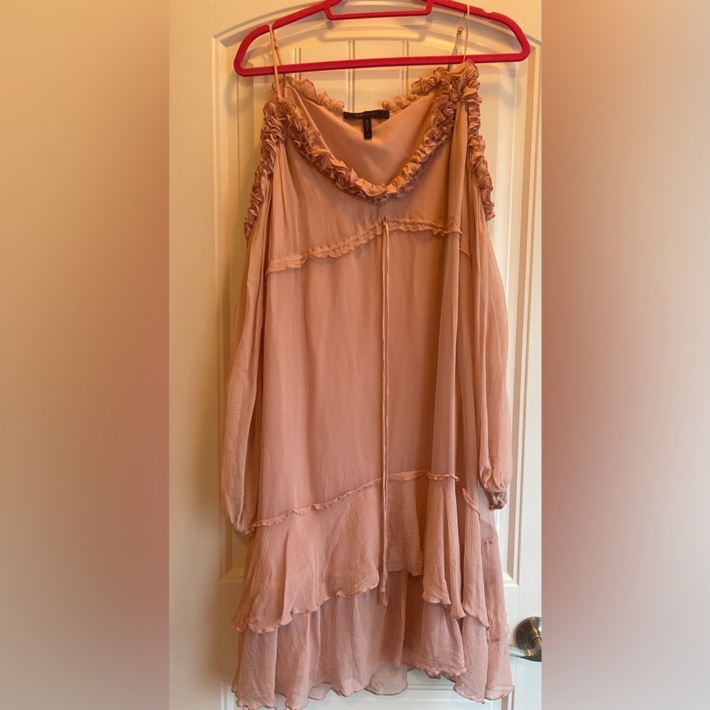 BCBG Max Azria Pink Layered Dress